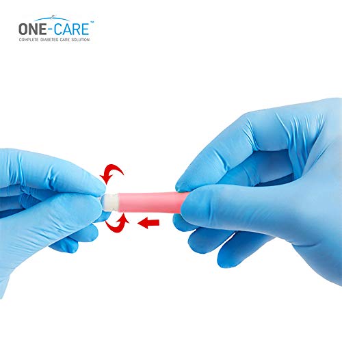 [Australia] - MediVena ONE-Care Safety Lancets, Contact-Activated, 30G x 1.5mm, 100/bx, Sterile, Single-Use, Preloaded, Gentle for Comfortable Testing 