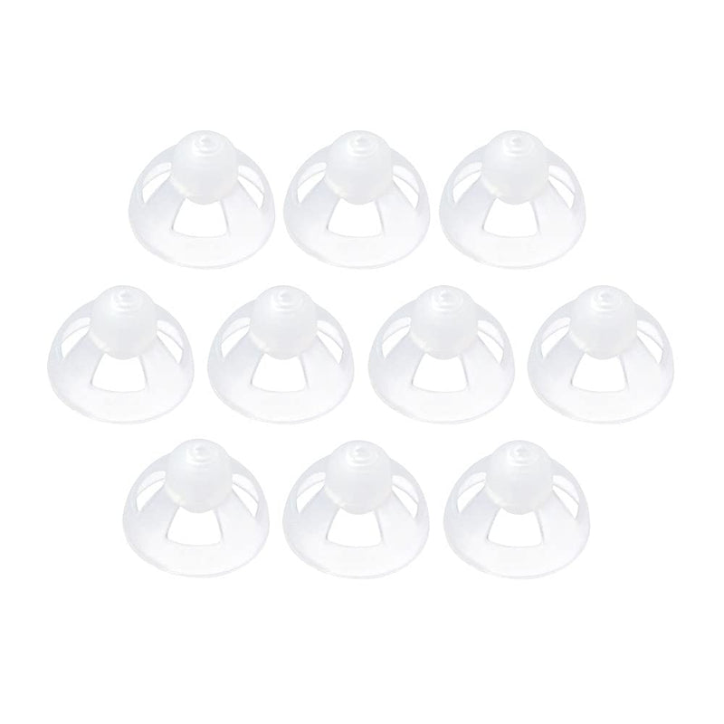 [Australia] - Open Domes, S/M/L Dome Piece for Earphone in-Ear Rubber Head, Sound Isolating Design Open Dome Piece 1 / 2Pcs 2Pcs M size 
