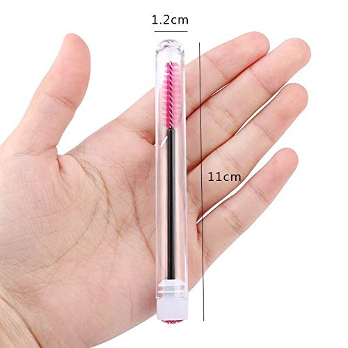 [Australia] - 50 pcs Disposable Mascara Brush Lash Wand In a tube Make up tool for eyelash extension supplies (50Pcs) 50Pcs 