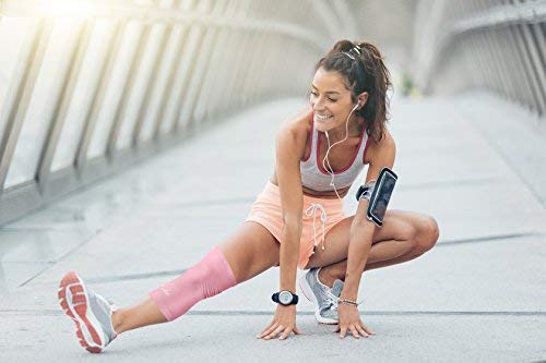 [Australia] - Doctor Developed Ladies Pink Knee Brace / Knee Compression Sleeve / Knee Support for Women & Doctor Written Handbook -Guaranteed relief for Arthritis, Tendonitis, Injury support, & Running (X-Large) X-Large 