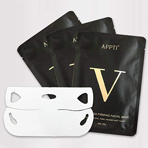 [Australia] - 9Pcs Double Chin Reducer Strap Chin Face Slimming Strap V Line Lifting Mask Jawline Shaper Face Slimmer Lift Tape Mask Neck Tightening Band Belt 