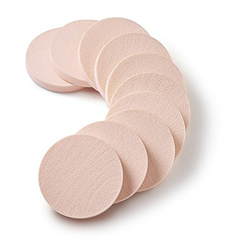 [Australia] - KOOBA 20 pcs Makeup Powder Spongs Latex Free Disposable Beauty Round and Square Blender Foam Cosmetic Applicator Facial Puffs for Flawless Foudation, Sensitive and All Skin Types 20 Pcs Round & Square 