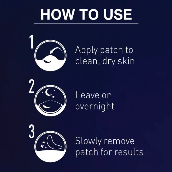 [Australia] - PanOxyl PM Overnight Spot Patches, Advanced Hydrocolloid Healing Technology, Fragrance Free, 40 Count 