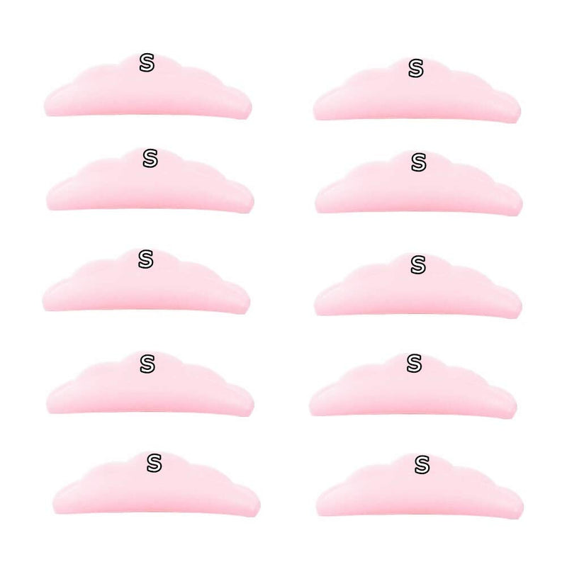 [Australia] - Libeauty Eyelash Lift Pads small,Lash Lift Pads,Eyelash Perm Rods,Super Soft Reusable Lash Lift Shields 10 Pcs Single S Size For Small Eyes 6mm-13mm 