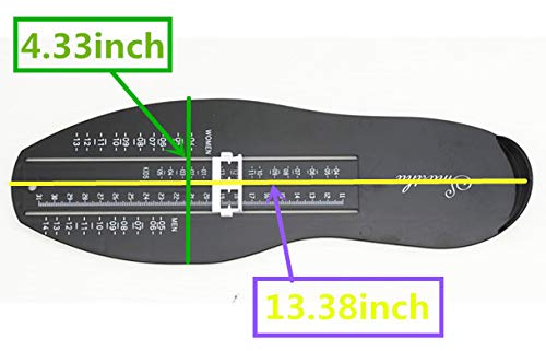 [Australia] - 2PCS.Shoe Sizer,Foot Measurement Device,Shoe Sizes,Shoe Sizes Chart,Yeouth Products.Kids Shoe Size Chart,Childrens Shoes 
