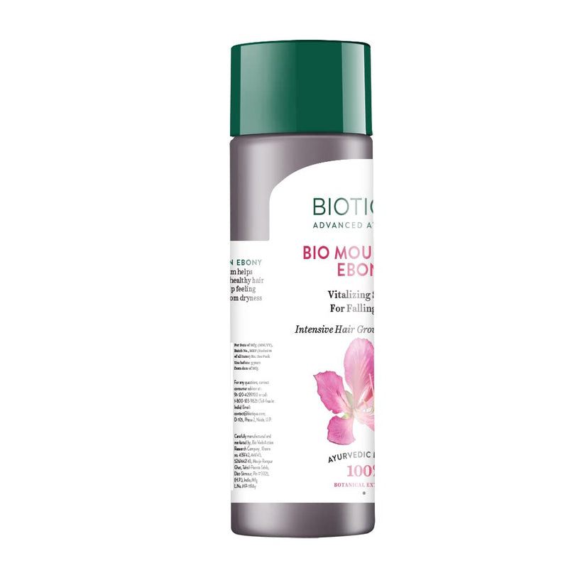 [Australia] - BIO Mountain Ebony Fresh Growth stimulating Vitalizing Serum For Falling Hair Intensive Hair Growth Treatment-120 ML/4.06Fl.Oz. I Soothes The Flaky Scalp And Leaves It Free From Irritation And Dryness 