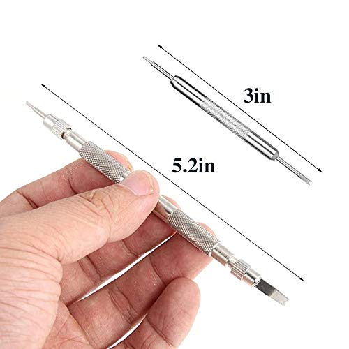 [Australia] - EFIXTK Spring Bar Tool Set with Extra 6 Tips Pins for Watch Wrist Bands Strap Removal Repair Fix Kit,72PCS Extra Watch Pins 