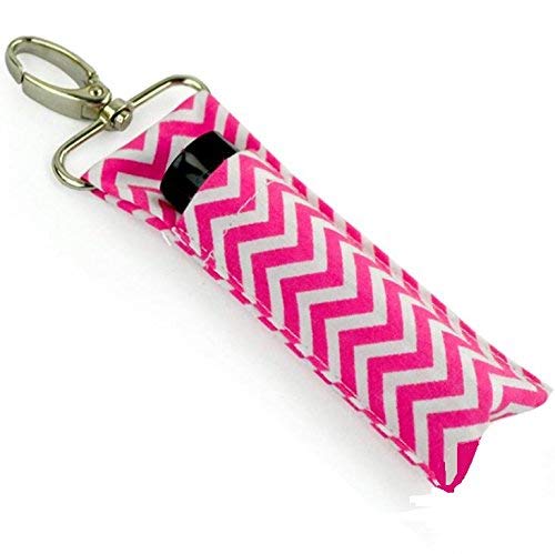 [Australia] - Chapstick Key Chain Holder with Clip Lip Balm Holder，8 Pack 