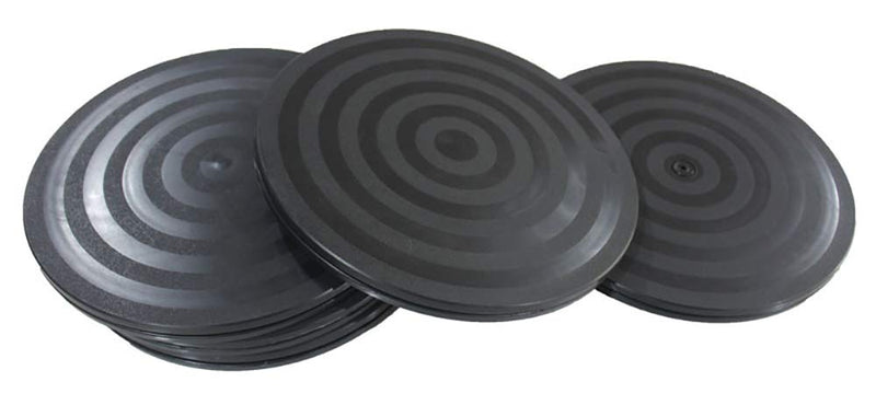 [Australia] - kydely Mini Bonsai Turntable Base Stainless Steel Ball Bearings 360-Degree Rotation Easy Pruning Black 8" 8" 