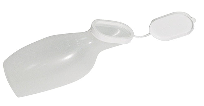 [Australia] - Aidapt Portable Lightweight Female Urinal Ideal for Travel and Camping and for Elderly confined to Bed. Anti Spill Lid 