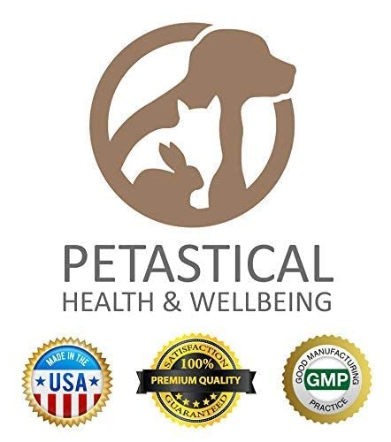 [Australia] - Petastical Probiotics for Dogs and Cats, 5 BILLION CFU Max Strength Canine Feline Probiotic Powder for Digestive Health Pet Supplement, 60 Powder Scoop 60 Scoop 