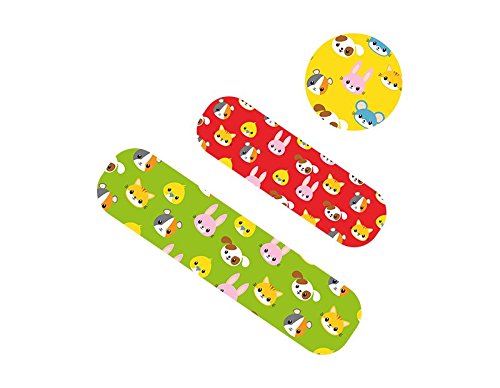 [Australia] - Proplast Plasters Assorted 60 Pieces per Pack Unicorn & Rainbow/Animals/Bright Neon (Children Plasters) Children Plasters 