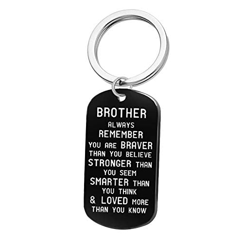 [Australia] - to My Brother Pocket Watch Gifts for Brother Best Gifts for Him Birthday Gifts from Sister, Graduation Gifts for Men，Engraved Pocket Watch with Box for Men 
