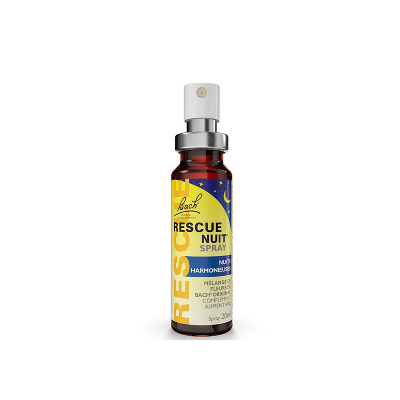 [Australia] - Nelson's Rescue Remedy Night Spray, Flower Essences, Natural Sleep Aid to Refresh & Recharge, Ready for The Day Ahead - 20ml Spray Bottle (Pack of 2) 