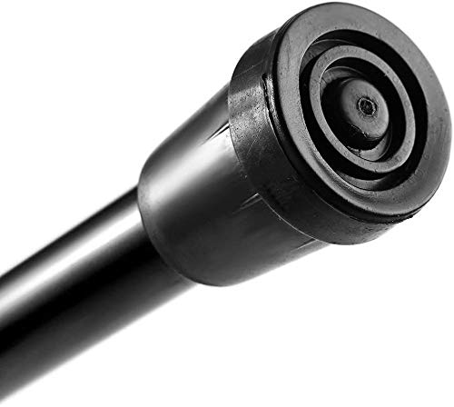 [Australia] - Walking Flexible Stick, Easy Adjustable Height Folding Extendable Walking Stick for Unisex Black 
