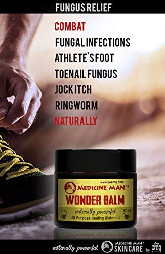 [Australia] - Medicine Man’s Wonder Balm - All Purpose Healing Ointment 2 oz - Natural Formula for Itchy, Scaly or Cracked Skin - Good as Fungus Infection Treatment, Skin Rash Cream, Psoriasis, Athletes Foot Care 