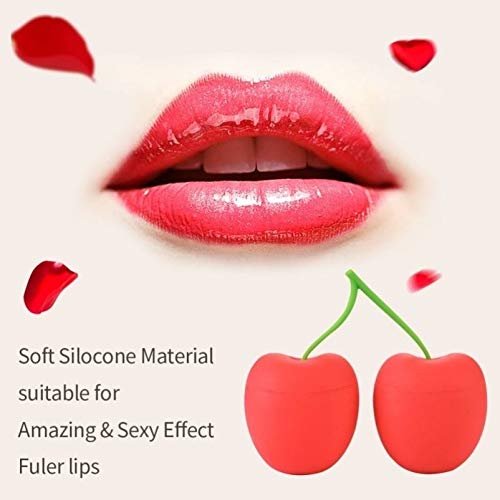 [Australia] - Lurrose 1Pcs Lip Plumper Silicone Full Cherry Sexy Lips Beauty Tools Filler Enhancers Suction Devices for Women Girls 