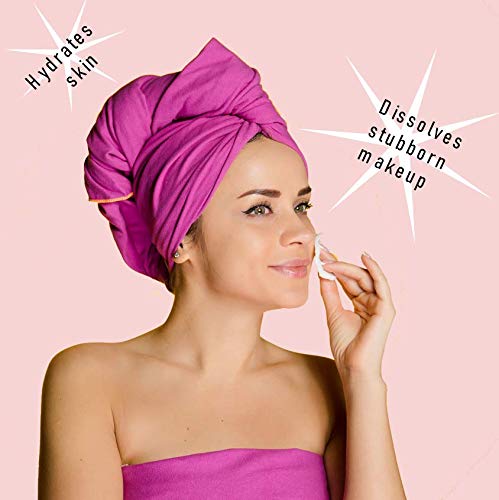 [Australia] - LA Fresh Makeup Remover Facial Cleansing Wipes Pack of 50ct Individually Wrapped 6x8” Wipes Made With Vitamin E To Leave Skin Soft And Smooth Convenient Size For Purse, Gym Bag, Nightstand, Car, Travel Size 50 Count 