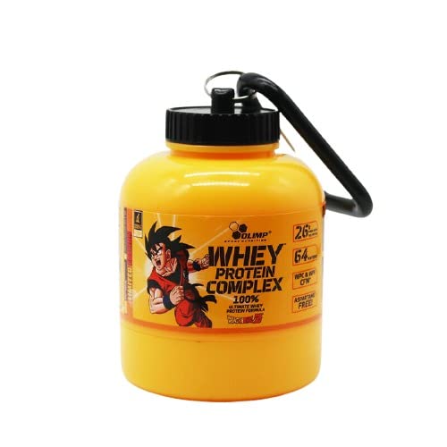 [Australia] - Omana Protein Powder Container Funnel, Portable Supplement Powder Storage with Keychain for Travel Gym Workout Fitness, 200 ml, 60g, Yellow 