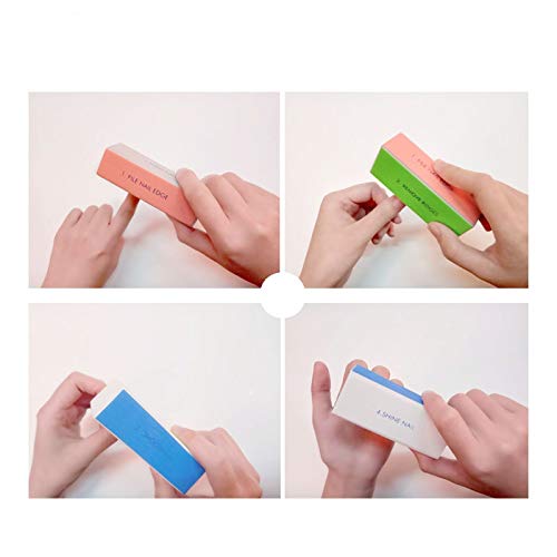 [Australia] - YIMART 5Pcs/set Nail Art Buffer Block Nail File For Nail Polish UV Gel Manicure Pedicure Buffing Sanding Polish (Flower) Flower 