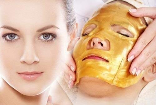[Australia] - Gold Mask set, 24k Gold Bio-collagen Face Mask + Gold Powder Eye Mask+ Gold Lip Mask 