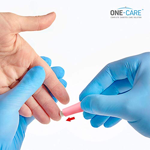 [Australia] - MediVena ONE-Care Safety Lancets, Contact-Activated, 30G x 1.5mm, 100/bx, Sterile, Single-Use, Preloaded, Gentle for Comfortable Testing 