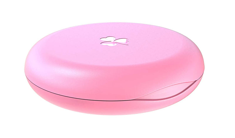 [Australia] - (2 Pack) Retainer Case,Solid Orthodontic Retainer Case (Pink) Pink 