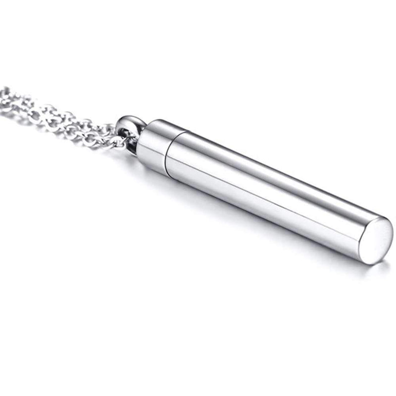 [Australia] - Jude Jewelers Stainless Steel Loved Ones Funeral Memorial Cremation Ash Urn Pendant Necklace 