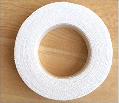 [Australia] - 2Roll White 1inch Wide (2.5cm) Adhesive Tape Breathable Cotton Soft Cloth Surgical Tape with Self Adhesive Plaster 