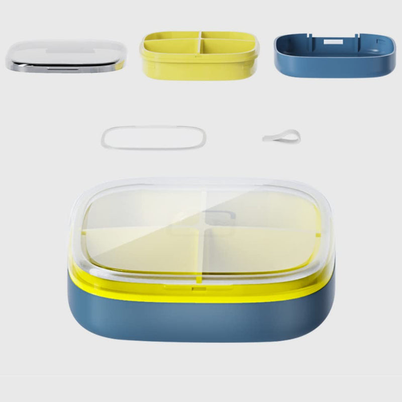 [Australia] - 2 PCS Pill Box Organizer Portable Pill Case Waterproof Large Pill Dispenser for Medication Medicine Vitamin 