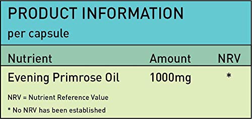 [Australia] - Evening Primrose Oil 1000mg, Valuable Supplement for Women's Health, Hormone Balance, Eczema, Acne - PMS | 90 Capsules 