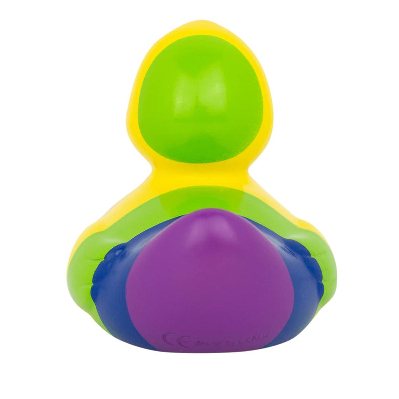 [Australia] - Lilalu Happy Pride Rainbow Rubber Duck - Collectable Gift - UK FREEPOST, Multicolour (2317) 