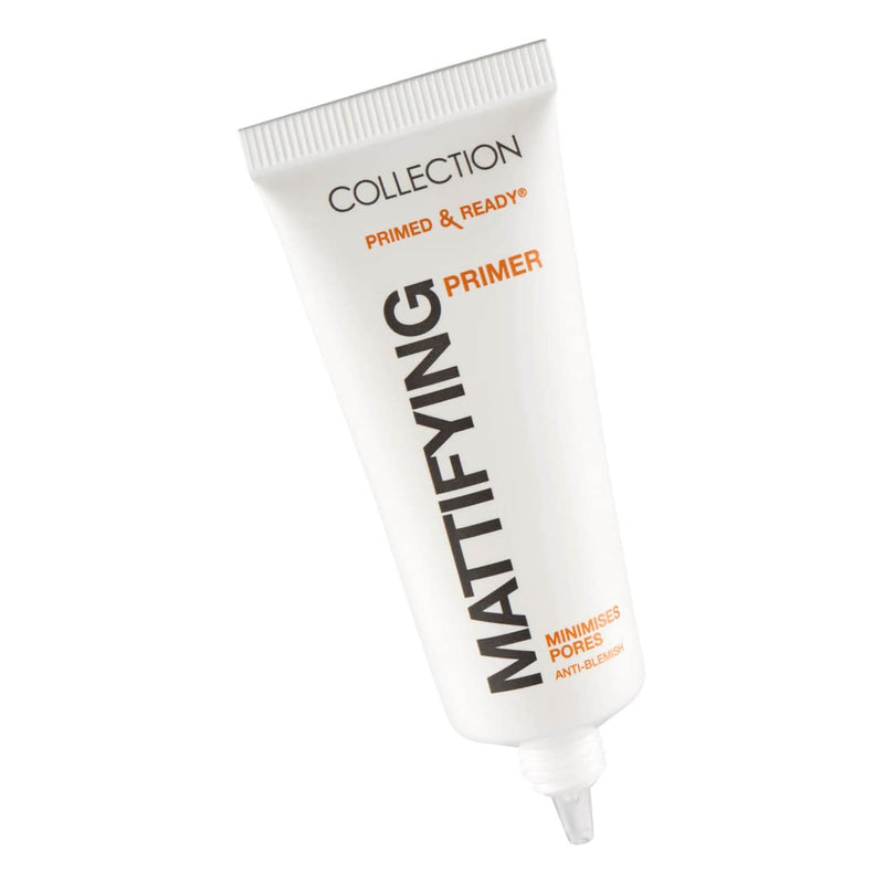 [Australia] - Collection Cosmetics Primed and Ready Mattifying Pore Minimiser, Matte Facial Primer For Dry Skin, 25ml, Transparent 