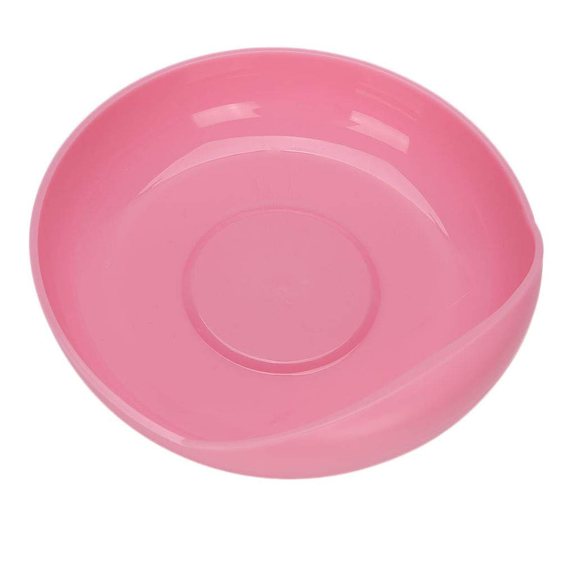 [Australia] - Spill Proof Plate, Red Non Toxic PP + Food Grade Silicone Elderly Care Eating Plate, for Elderly, Disabled, Stroke Patients and Those Unable to Handle Bowls 