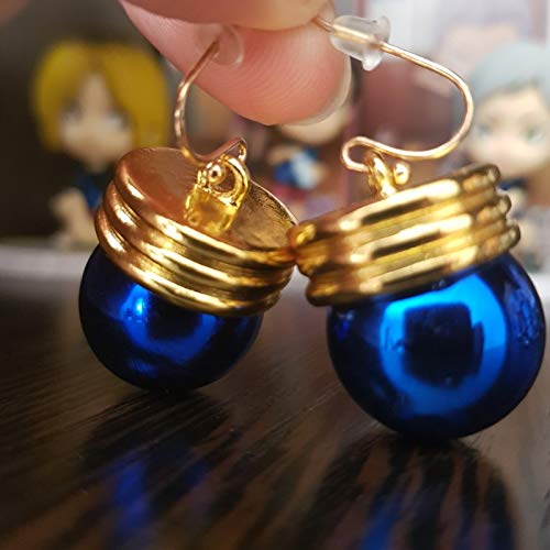 [Australia] - HUNTER X HUNTER Chrollo Earrings - Phantom Troupe Rogue Chrollo Lucilfer Anime Earrings - Best Gift For HXH Fans Clip On 
