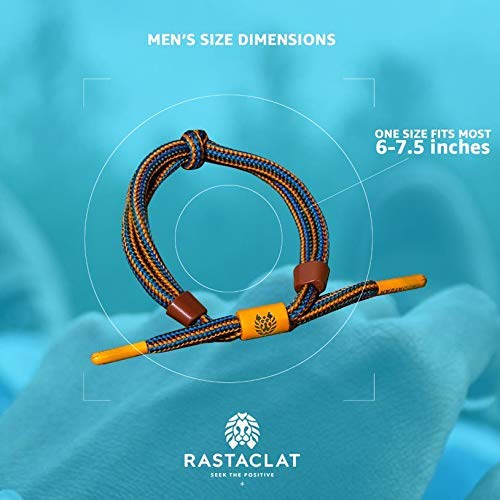 [Australia] - Rastaclat Seek The Positive - Men's Single Lace Bracelet GREN 