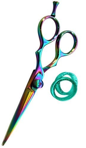 [Australia] - Hairdressing Barber Salon Titanium Scissors 5.5" Hair Cutting,Shears Stainless Steel 