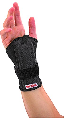 [Australia] - Mueller Sports Medicine Adjustable Wrist Brace, Black, Small/Medium Small/Medium (Pack of 1) 