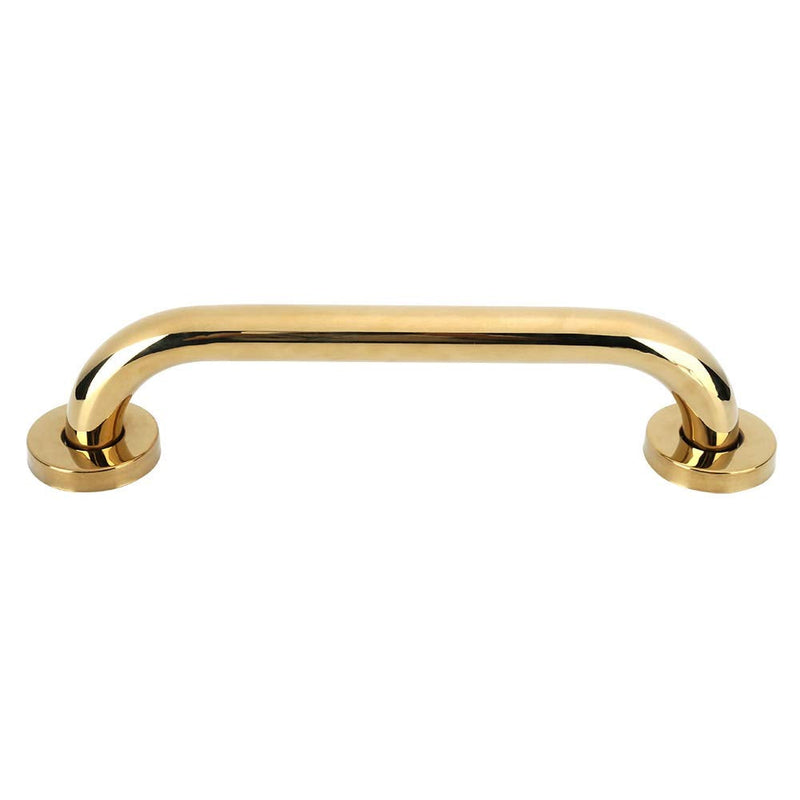 [Australia] - 30cm Stainless Steel Shower Grab Bar, Gold Shower Handle, Bathroom Balance Bar, Safety Hand Rail Support Bar 