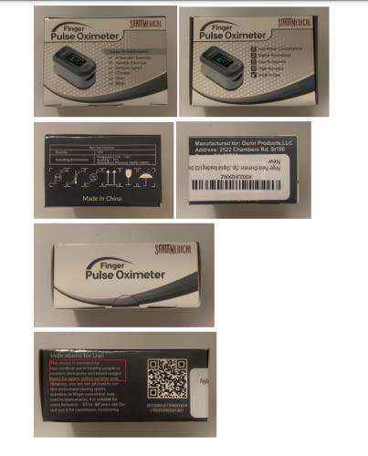 [Australia] - Finger Pulse Oximeter, (SpO2) Blood Oxygen Saturation Monitor with Pulse Rate Measurements and Pulse Bar Graph, Digital Reading LED Display 