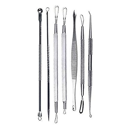 [Australia] - Pimple Popper Comedone Extractor - Compare to Dr. Pimple Popper Extractors - Blackhead Removal Tools, Zits, Acne Treatment, Pimple Popping Tools & Lancet 