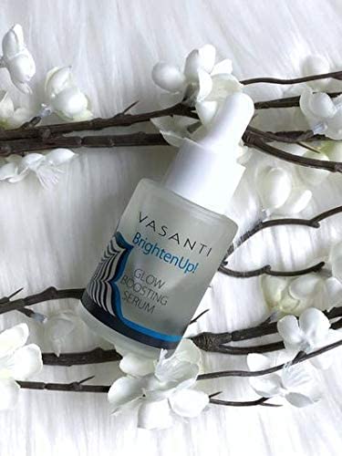 [Australia] - VASANTI Brighten Up! Glow Boosting Serum - Enriched with Vitamin C, Fights Dullness, Anti-Aging Serum Giving You Glass-Like Finish Glow 