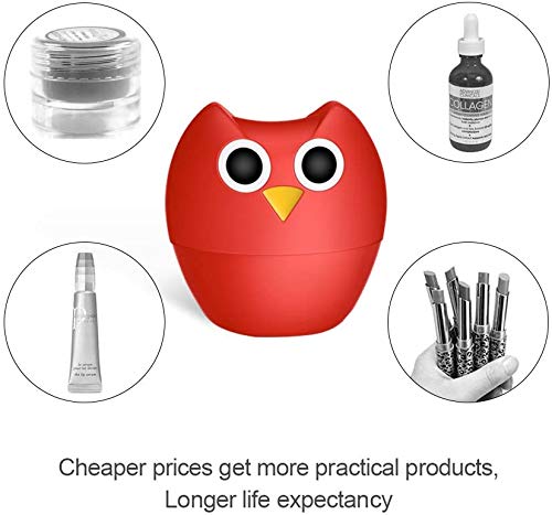 [Australia] - Full Lip Plumper - MEXITOP NANA Owl Soft Silicone Lip Enhancer Plumper Pump Device Natural Fuller Thicker and Sexy Quick Lip Enhancement Plumping Tool (Single & Double Lobed Style Included) 