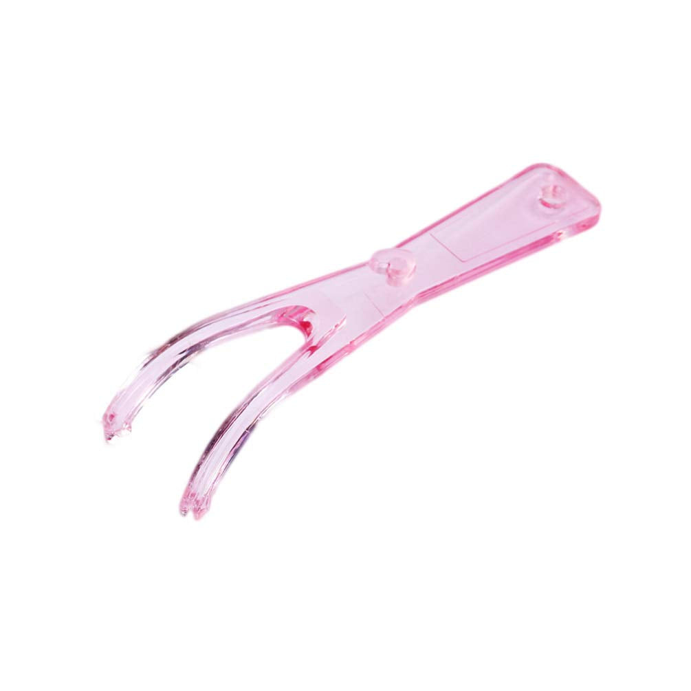 [Australia] - EXCEART 1pc Dental Floss Holder Dental Floss Rack Reusable Dental Flosser Dental for Men and Women (Pink) 