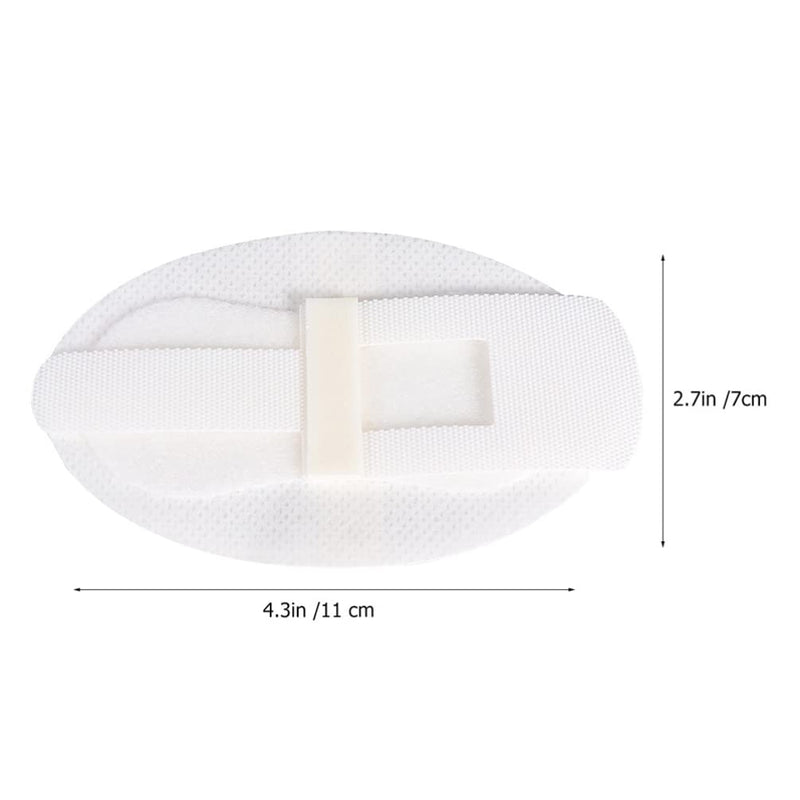 [Australia] - EXCEART Catheter Tube Holder 20Pcs Catheter Fixation Stickers Catheter Stabilization Device Catheter Tube Fixing Tapes 