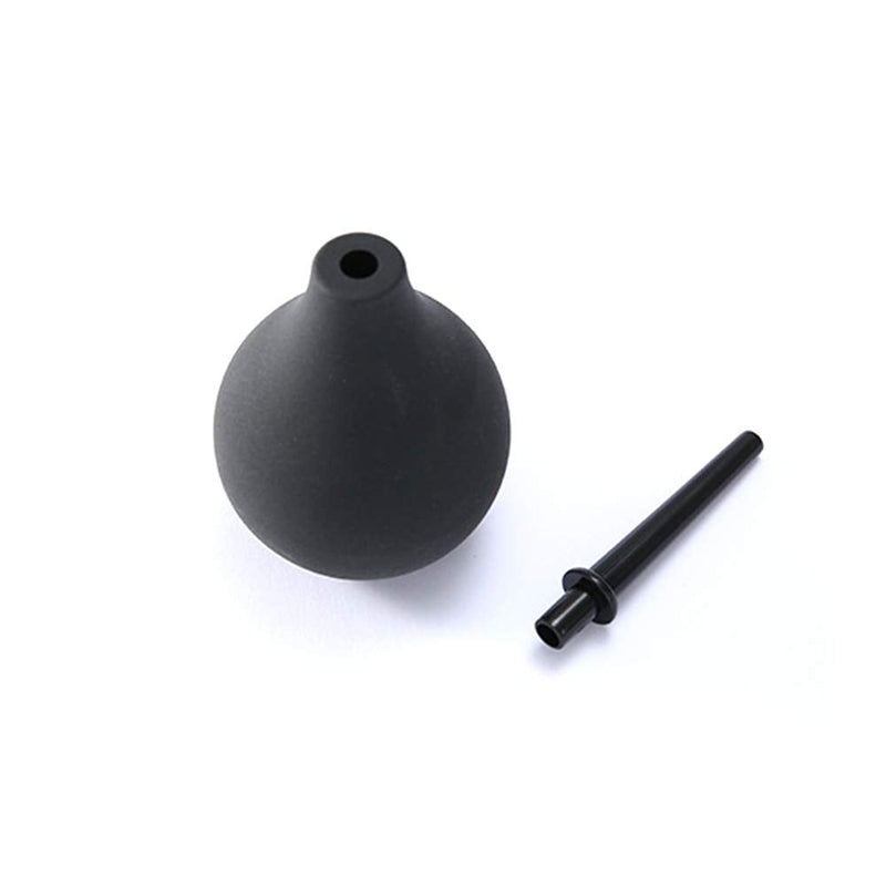 [Australia] - Lancsdom Anal Douche Enema Bulb kit Vaginal Douche Enema Cleaner for Women’s or Men’s Health -for Colon Cleansing, Detox and Constipation (Black) Black 