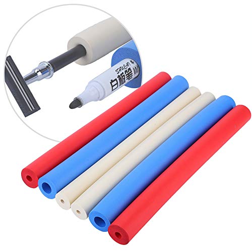 [Australia] - Foam Grip Tubing, 6pcs Padding Grips for Toothbrush Pens, Non-Slip Foam Utensil Handles Sleeve Cover, Arthritis Cutlery Gripping Tool for Disabled Elderly 