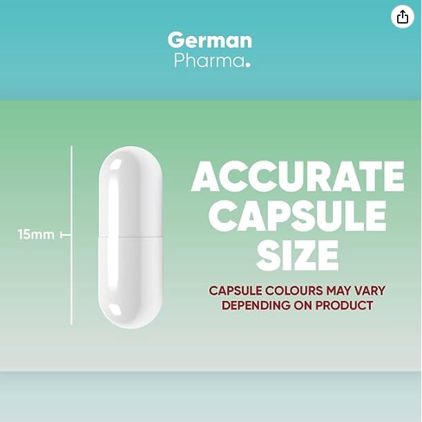 [Australia] - L-Arginine & Citrulline 1845mg Capsules | High Strength Dose | German Pharma | 90 Vegetable Capsules | Enhance Vascularity, Performance & Recovery | UK Manufactured | 100% Vegan | 