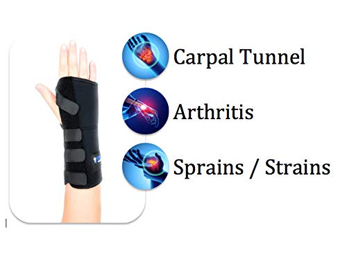[Australia] - Body-Tec Adjustable neoprene Wrist support for arthritis and RSI syndrome NHS use X Large 21.3-23.5cm Left 