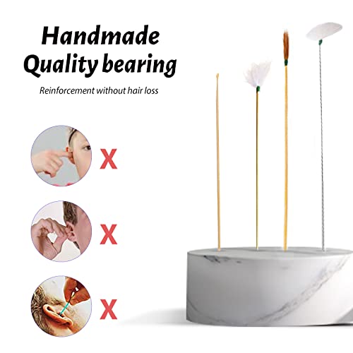 [Australia] - shandong papaya Cleaner,Wooden Bamboo Ear Scoop, Ear Cleaning Tool, Portable Earwax Removal Tool , Ear Wax Removal, Ear Wax Removal Tool 
